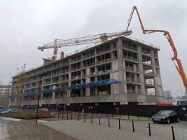 zdjęcie z budowy Budynki J i H