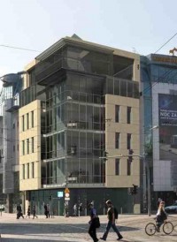 wizualizacje Budynek biurowo-handlowy