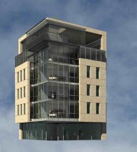 wizualizacje Budynek biurowo-handlowy