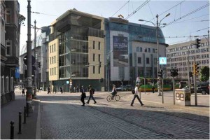 wizualizacje Budynek biurowo-handlowy