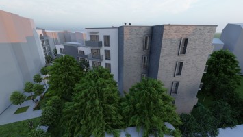 zdjęcie z budowy Apartamenty na Łazarzu