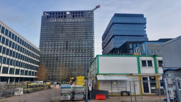 zdjęcie z budowy Biurowiec E Nowy Rynek