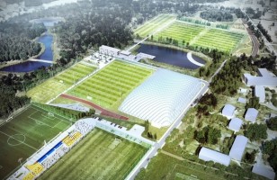 wizualizacje Ośrodek szkoleniowy Akademii Piłkarskiej Legii Warszawa