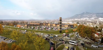 wizualizacje Park handlowy Ustroń