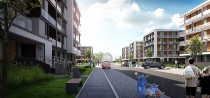 zdjęcie z budowy Osiedle Podhalanin