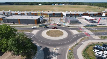 zdjęcie z budowy Park handlowy Aviator