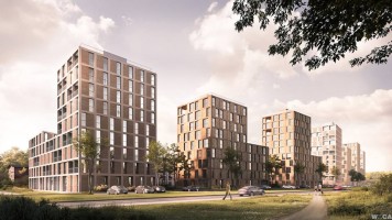 zdjęcie z budowy Osiedle Industria