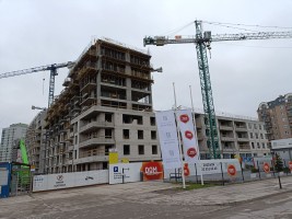 zdjęcie z budowy Apartamenty Ludwiki