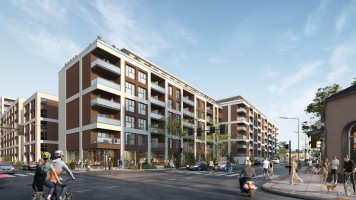 zdjęcie z budowy Tuwima Apartments