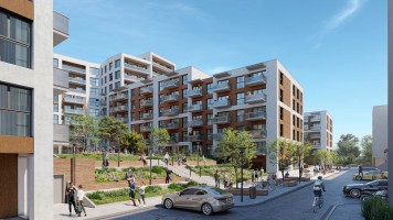 zdjęcie z budowy Tuwima Apartments