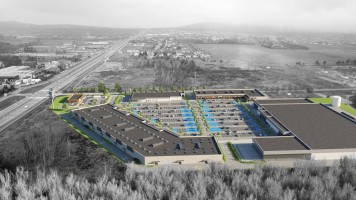 wizualizacje Park handlowy Ściegiennego