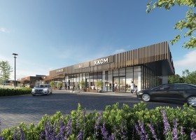 wizualizacje Park handlowy Ściegiennego