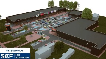 zdjęcie z budowy Park handlowy Żagań