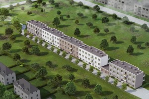 zdjęcie z budowy Zielony Lewandów