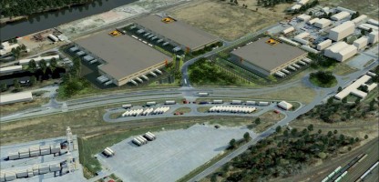 wizualizacje Waimea Logistic Park - Port Morski Szczecin
