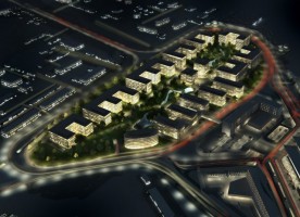 wizualizacje Chopin Airport City