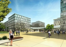 wizualizacje Chopin Airport City