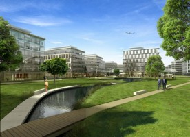 wizualizacje Chopin Airport City