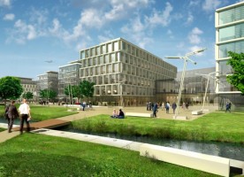 wizualizacje Chopin Airport City