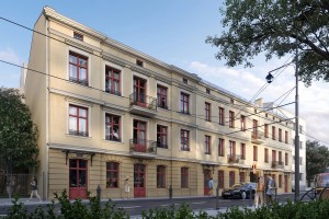 zdjęcie z przebudowy Centrum Interwencji Kryzysowej