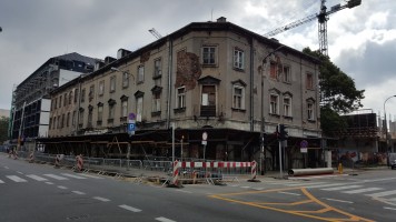 zdjęcie z przebudowy AC Hotel Warsaw Port Praski