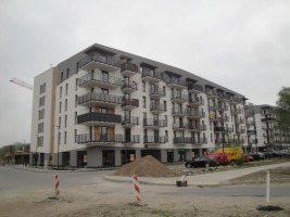 zdjęcie z budowy Park Leśny Rembertów