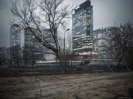 wyburzanie dawnego centrum handlowego Jupiter