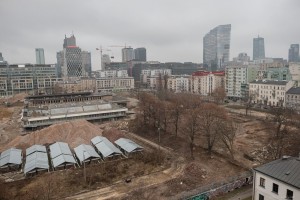 wyburzanie dawnego centrum handlowego Jupiter