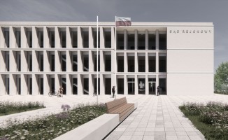 zdjęcie z budowy Nowa siedziba Sądu Rejonowego