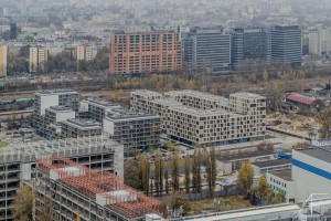 zdjęcie z budowy XIX Dzielnica