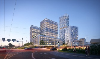zdjęcie z budowy SkyCity