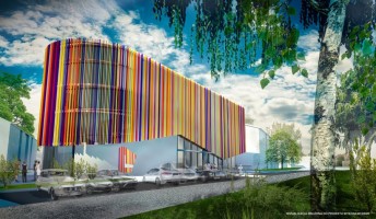 wizualizacje Centrum Kultury Ruczaj