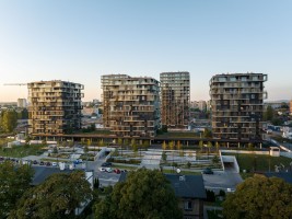 zdjęcie z budowy Pierwsza Dzielnica