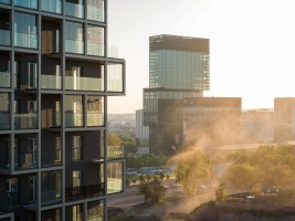 zdjęcie z budowy Pierwsza Dzielnica