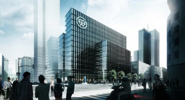 wizualizacje Biurowiec Mennicy Polskiej