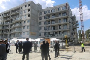 I etap - zawieszenie wiechy