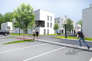 zdjęcie z budowy Park Przy Stawach
