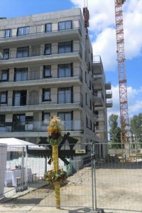 I etap - zawieszenie wiechy