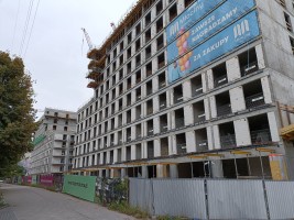 zdjęcie z budowy Modern Mokotów