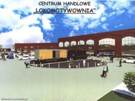 wizualizacje Centrum Handlowe Lokomotywownia