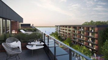 zdjęcie z budowy Rezydencja Zegrze