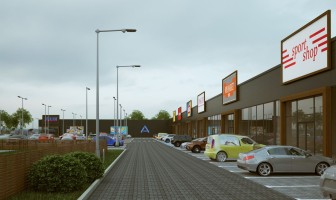 wizualizacje Park handlowy Ropczyce