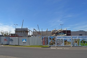 rozbudowywana część galerii