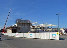 rozbudowywana część galerii