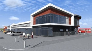 zdjęcie Park Handlowy E&M Markpol z dworcem autobusowym