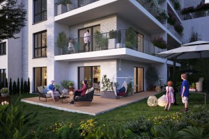 wizualizacje Ogrody Julianów