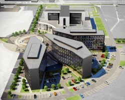 wizualizacje Biurowiec Dołowa