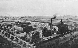 Dawny browar Pfeifferhof Carla Scholtza, późniejszy browar Piastowski. 1898