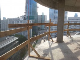 widoki z penthouse'u na 13 piętrze