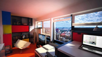 STARTER MONDRIAN RED